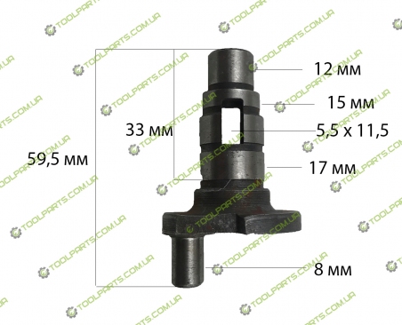Кривошип перфоратора BBH-1500 (Универсальный)
