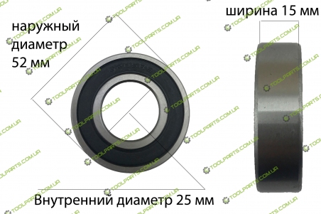 Підшипник кульковий 6205rs