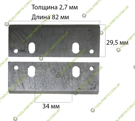 Ножі для рубанка 82мм (широкі)