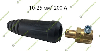 кабельный штекер  байонет папа 10-25