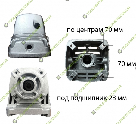 Корпус редуктора для болгарки ДНЕПР МШУ-230-2100