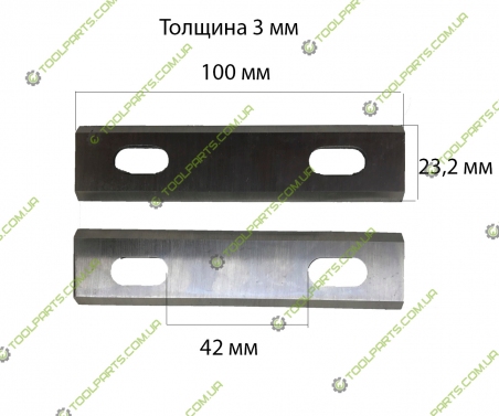 Ножі рубанка Rebir (100мм)