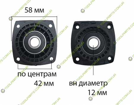Фланець корпусу редуктора на болгарку bosch 125