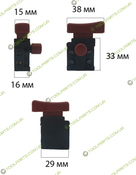 Кнопка болгарки Stern 180L Універсальна