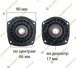 Фланец корпуса редуктора на болгарку Bosch 230