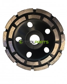 Чашка Алмазная шлифовальная 125x22,2 сегментная 