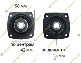 Фланец корпуса редуктора на болгарку bosch 125